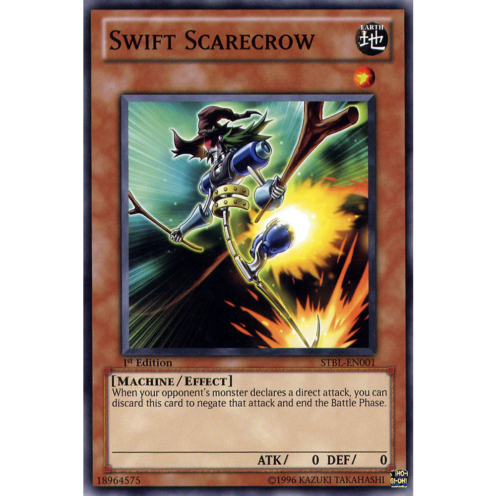 Swift Scarecrow STBL-EN001 Yu-Gi-Oh! Card from the Starstrike Blast Set