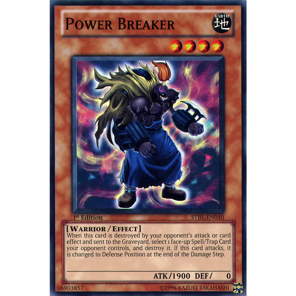 Power Breaker STBL-EN010 Yu-Gi-Oh! Card from the Starstrike Blast Set