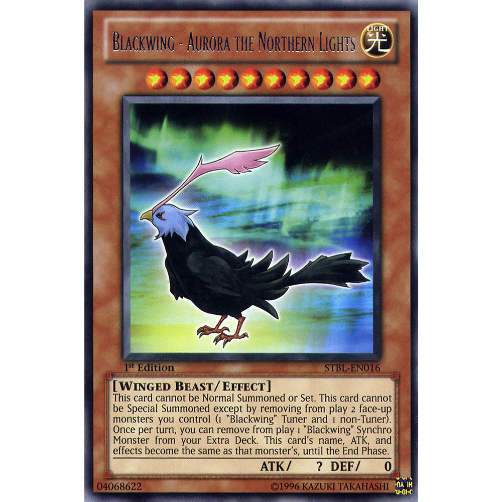 Blackwing - Aurora the Northern Lights STBL-EN016 Yu-Gi-Oh! Card from the Starstrike Blast Set