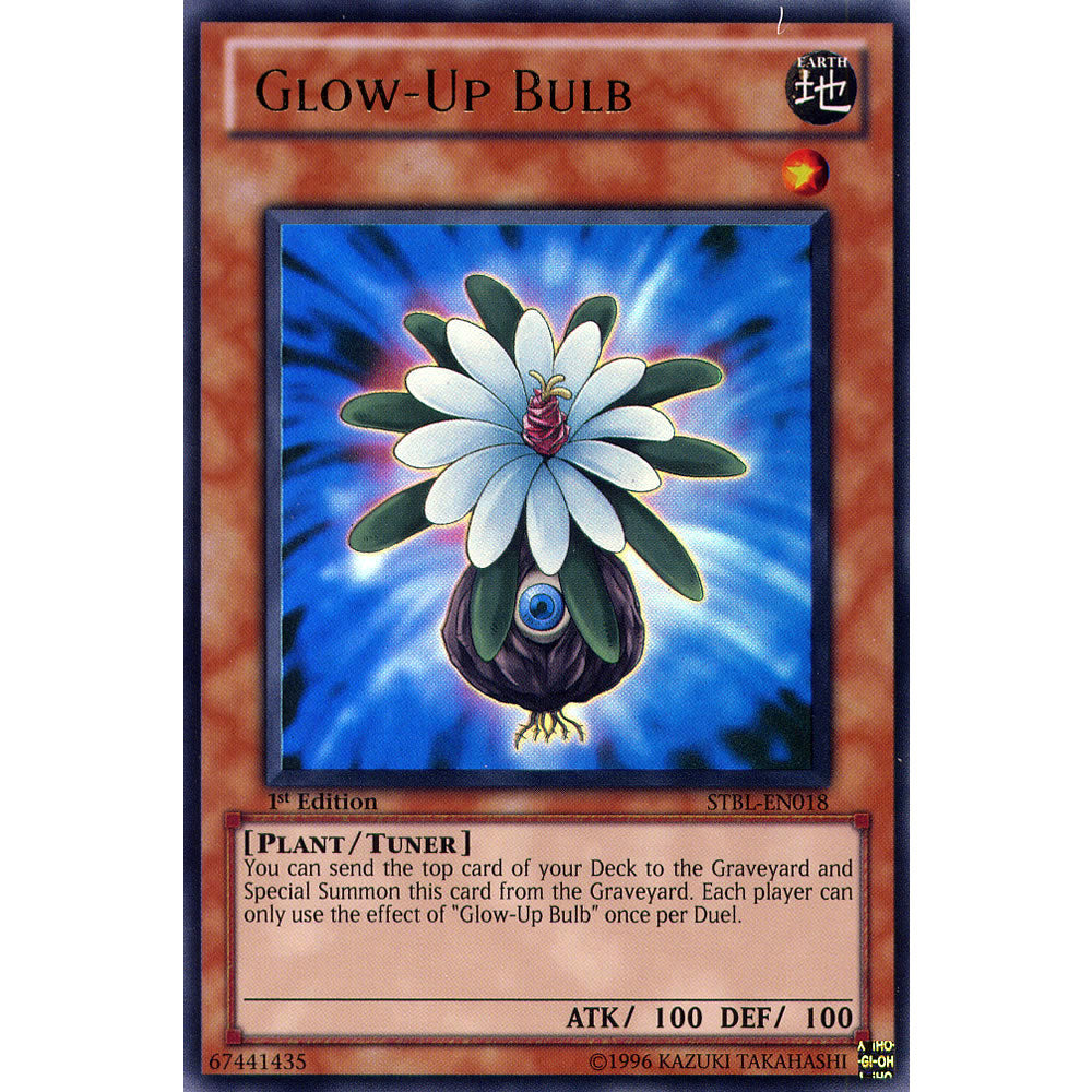 Glow-Up Bulb STBL-EN018 Yu-Gi-Oh! Card from the Starstrike Blast Set