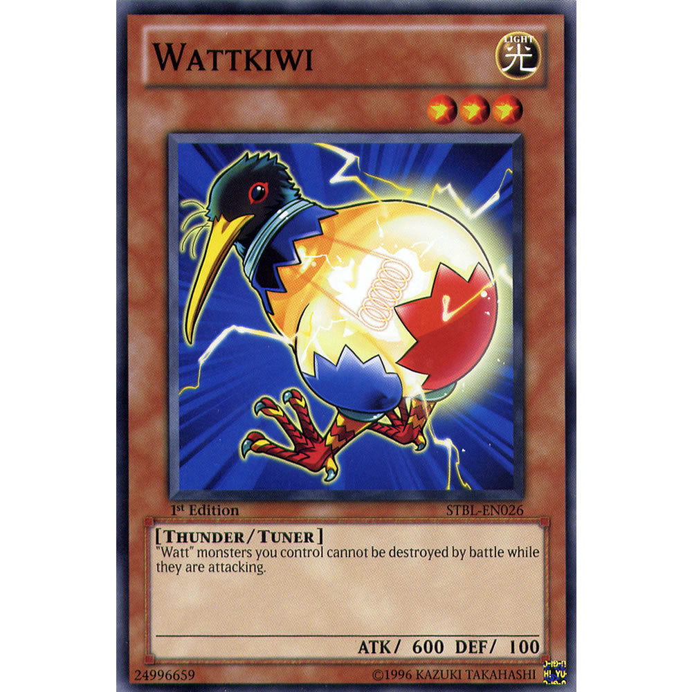 Wattkiwi STBL-EN026 Yu-Gi-Oh! Card from the Starstrike Blast Set