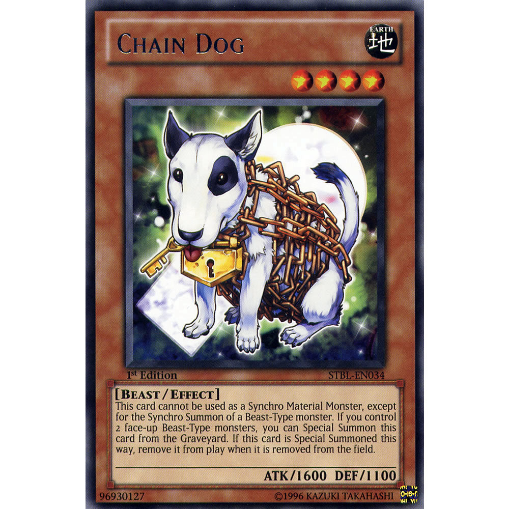 Chain Dog STBL-EN034 Yu-Gi-Oh! Card from the Starstrike Blast Set