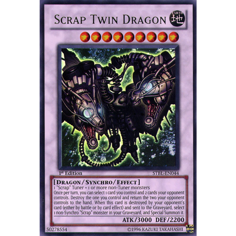 Scrap Twin Dragon STBL-EN044 Yu-Gi-Oh! Card from the Starstrike Blast Set