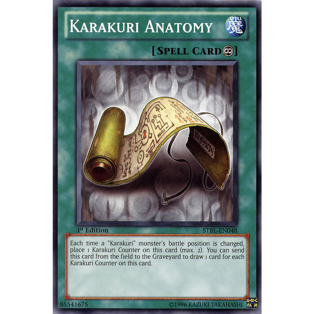 Karakuri Anatomy STBL-EN048 Yu-Gi-Oh! Card from the Starstrike Blast Set
