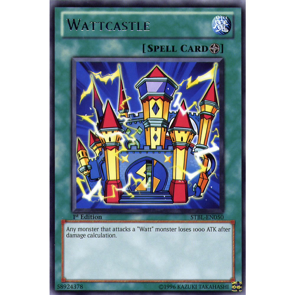 Wattcastle STBL-EN050 Yu-Gi-Oh! Card from the Starstrike Blast Set