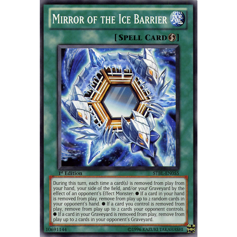 Mirror of the Ice Barrier STBL-EN055 Yu-Gi-Oh! Card from the Starstrike Blast Set