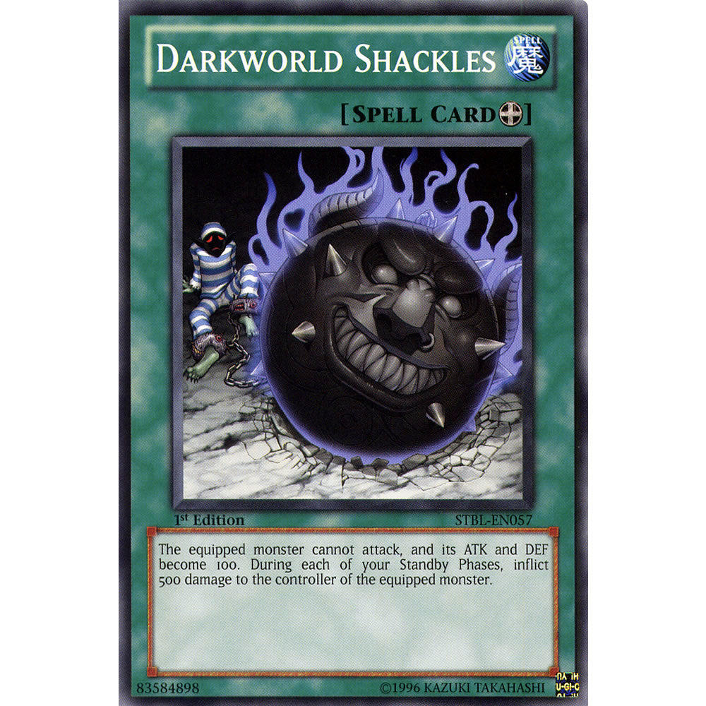 Darkworld Shackles STBL-EN057 Yu-Gi-Oh! Card from the Starstrike Blast Set