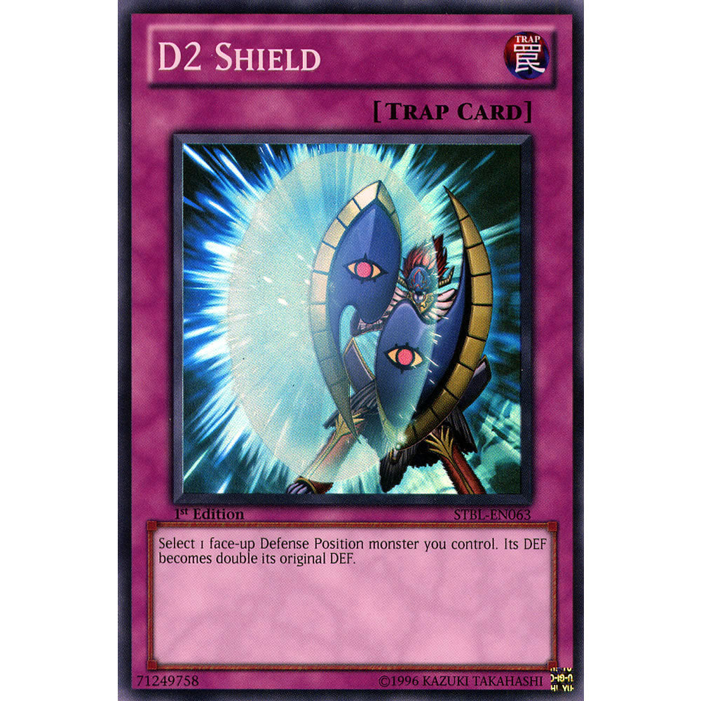 D2 Shield STBL-EN063 Yu-Gi-Oh! Card from the Starstrike Blast Set
