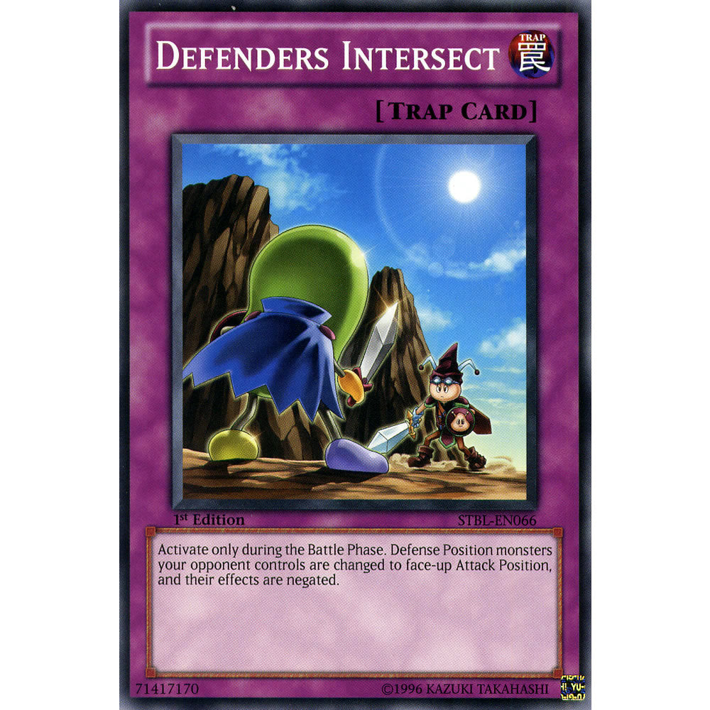 Defenders Intersect STBL-EN066 Yu-Gi-Oh! Card from the Starstrike Blast Set