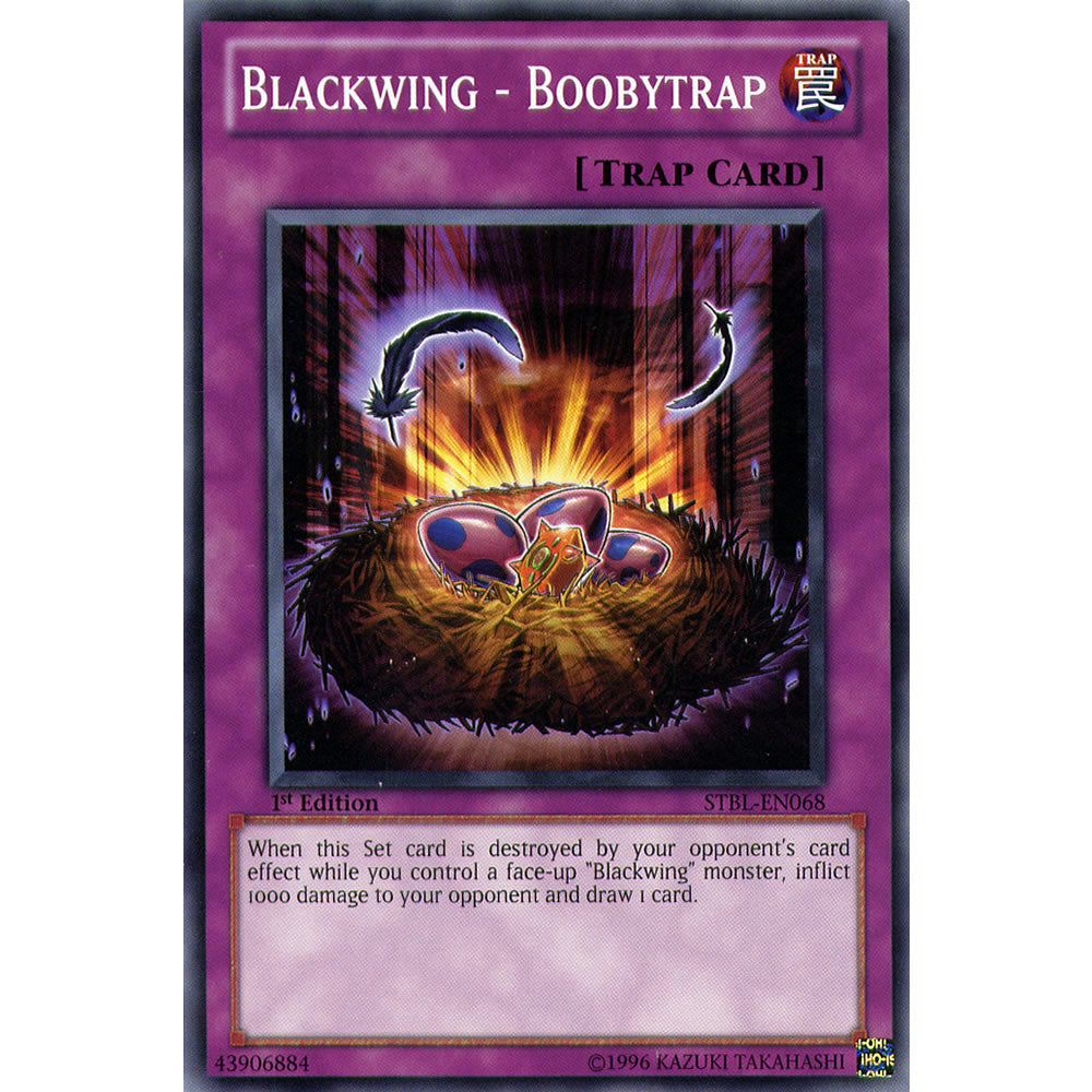 Blackwing - Boobytrap STBL-EN068 Yu-Gi-Oh! Card from the Starstrike Blast Set