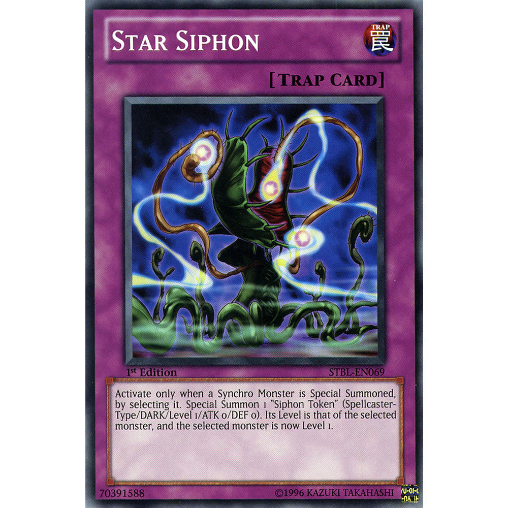 Star Siphon STBL-EN069 Yu-Gi-Oh! Card from the Starstrike Blast Set