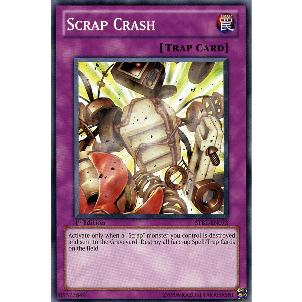 Scrap Crash STBL-EN073 Yu-Gi-Oh! Card from the Starstrike Blast Set