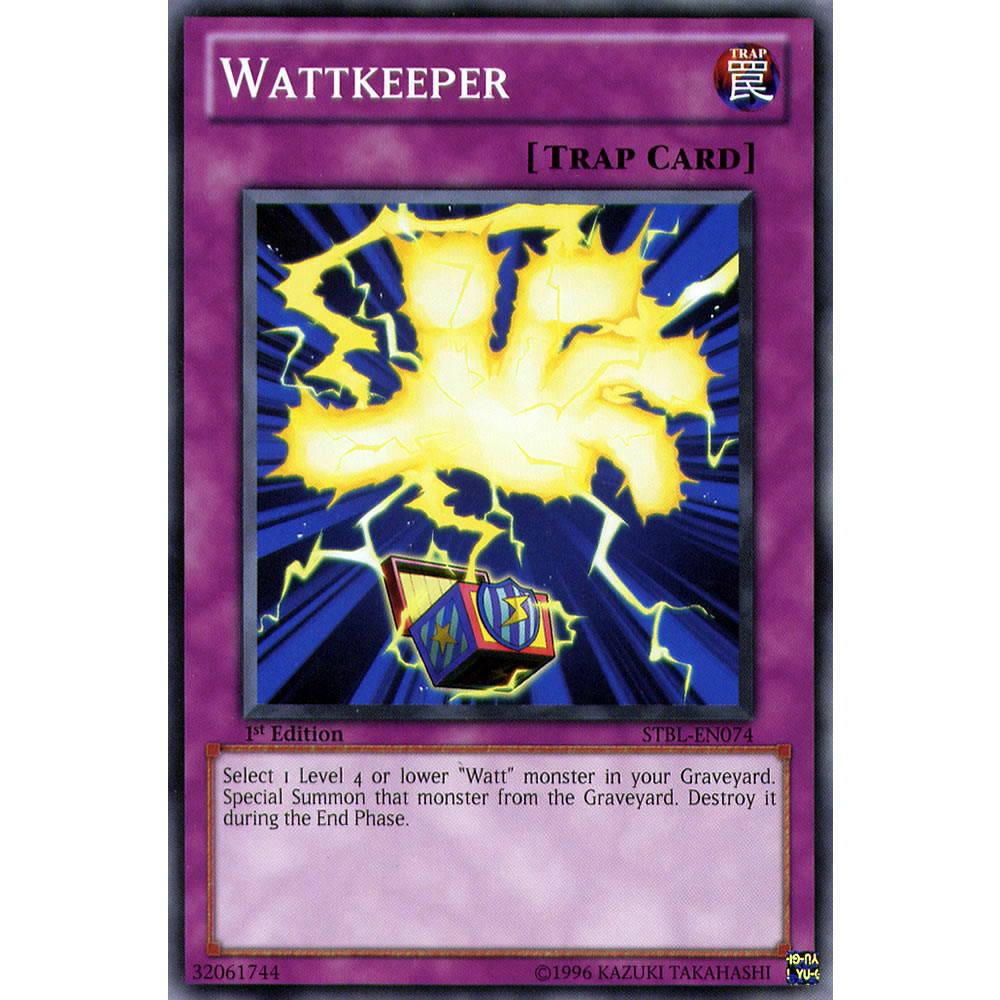Wattkeeper STBL-EN074 Yu-Gi-Oh! Card from the Starstrike Blast Set
