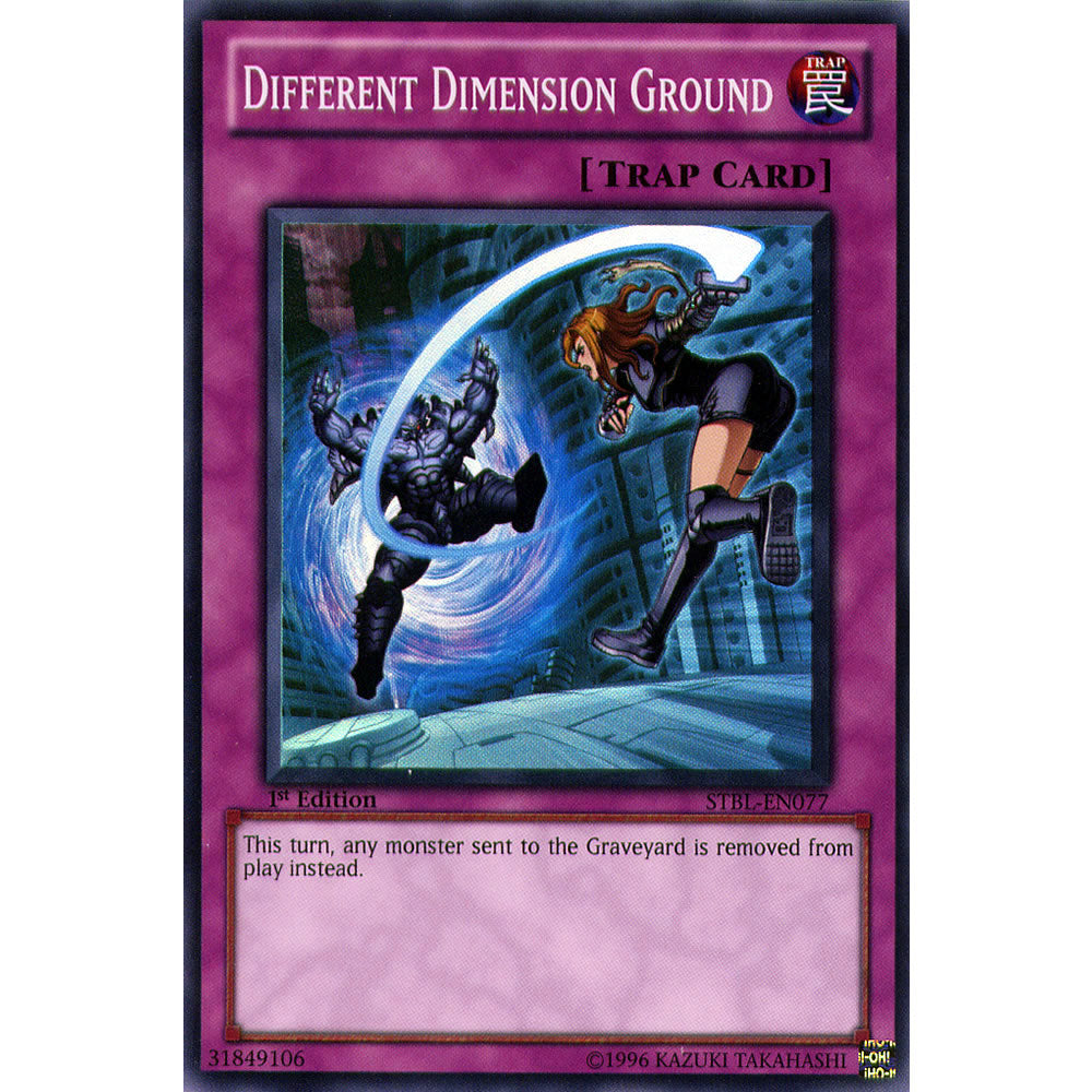 Different Dimension Ground STBL-EN077 Yu-Gi-Oh! Card from the Starstrike Blast Set
