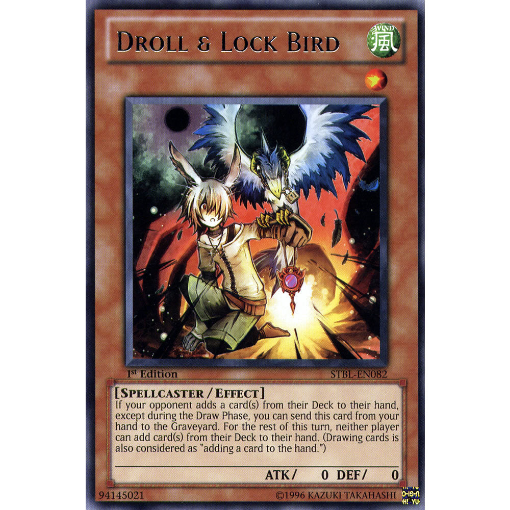 Droll & Lock Bird STBL-EN082 Yu-Gi-Oh! Card from the Starstrike Blast Set