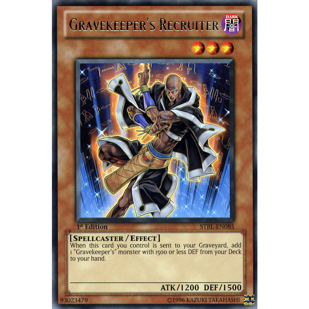 Gravekeeper's Recruiter STBL-EN085 Yu-Gi-Oh! Card from the Starstrike Blast Set