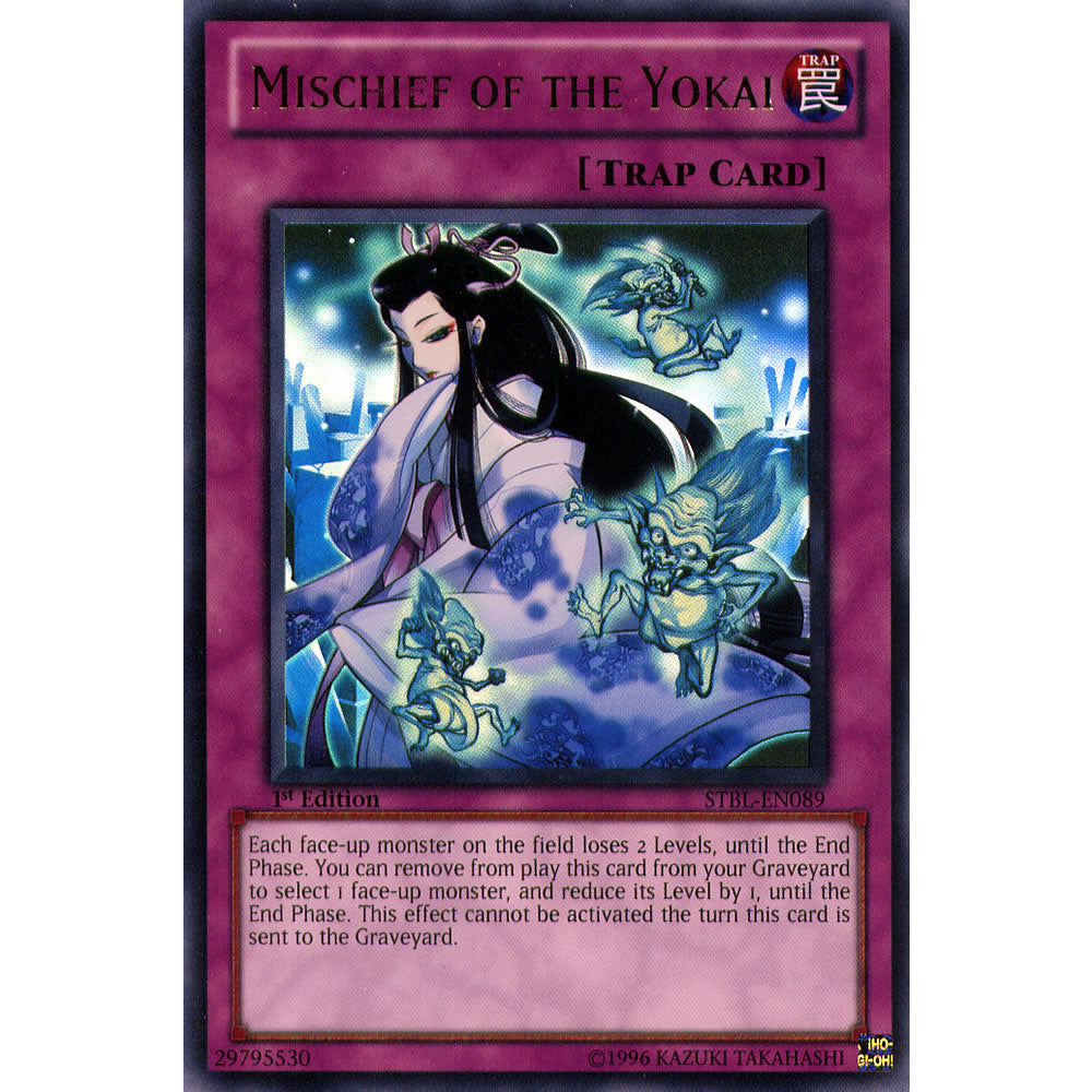 Mischief of the Yokai STBL-EN089 Yu-Gi-Oh! Card from the Starstrike Blast Set