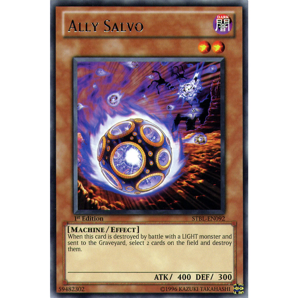Ally Salvo STBL-EN092 Yu-Gi-Oh! Card from the Starstrike Blast Set