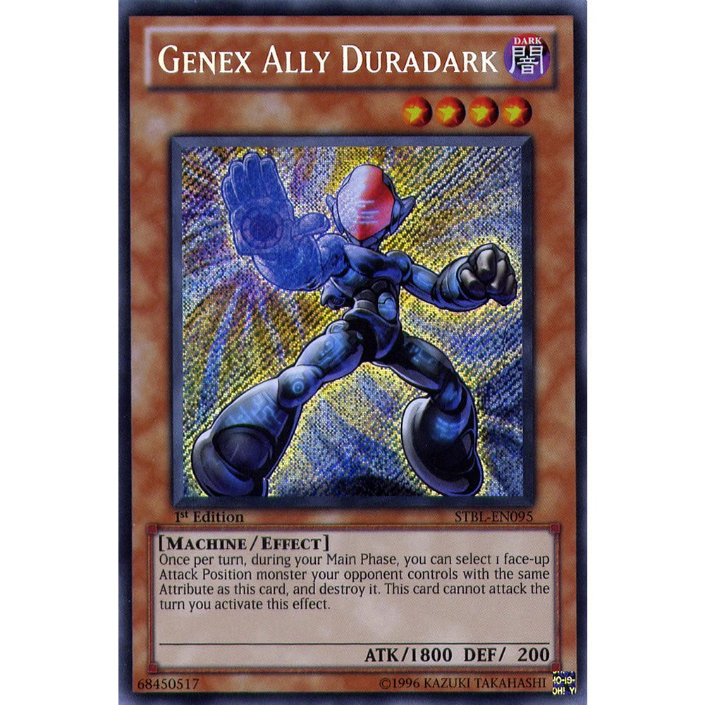 Genex Ally Duradark STBL-EN095 Yu-Gi-Oh! Card from the Starstrike Blast Set