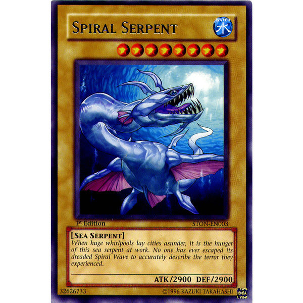 Spiral Serpent STON-EN003 Yu-Gi-Oh! Card - Deckboosters