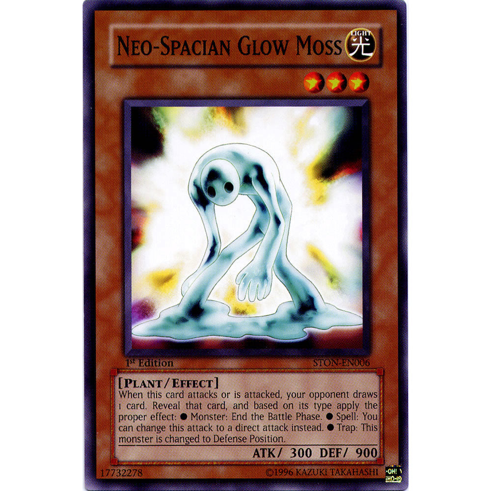 Neo-Spacian Glow Moss STON-EN006 Yu-Gi-Oh! Card from the Strike of Neos Set