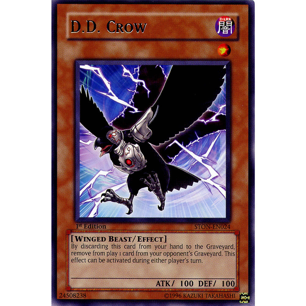 D.D. Crow STON-EN024 Yu-Gi-Oh! Card from the Strike of Neos Set