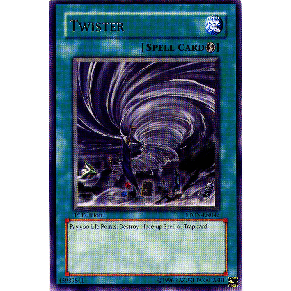 Twister STON-EN042 Yu-Gi-Oh! Card from the Strike of Neos Set