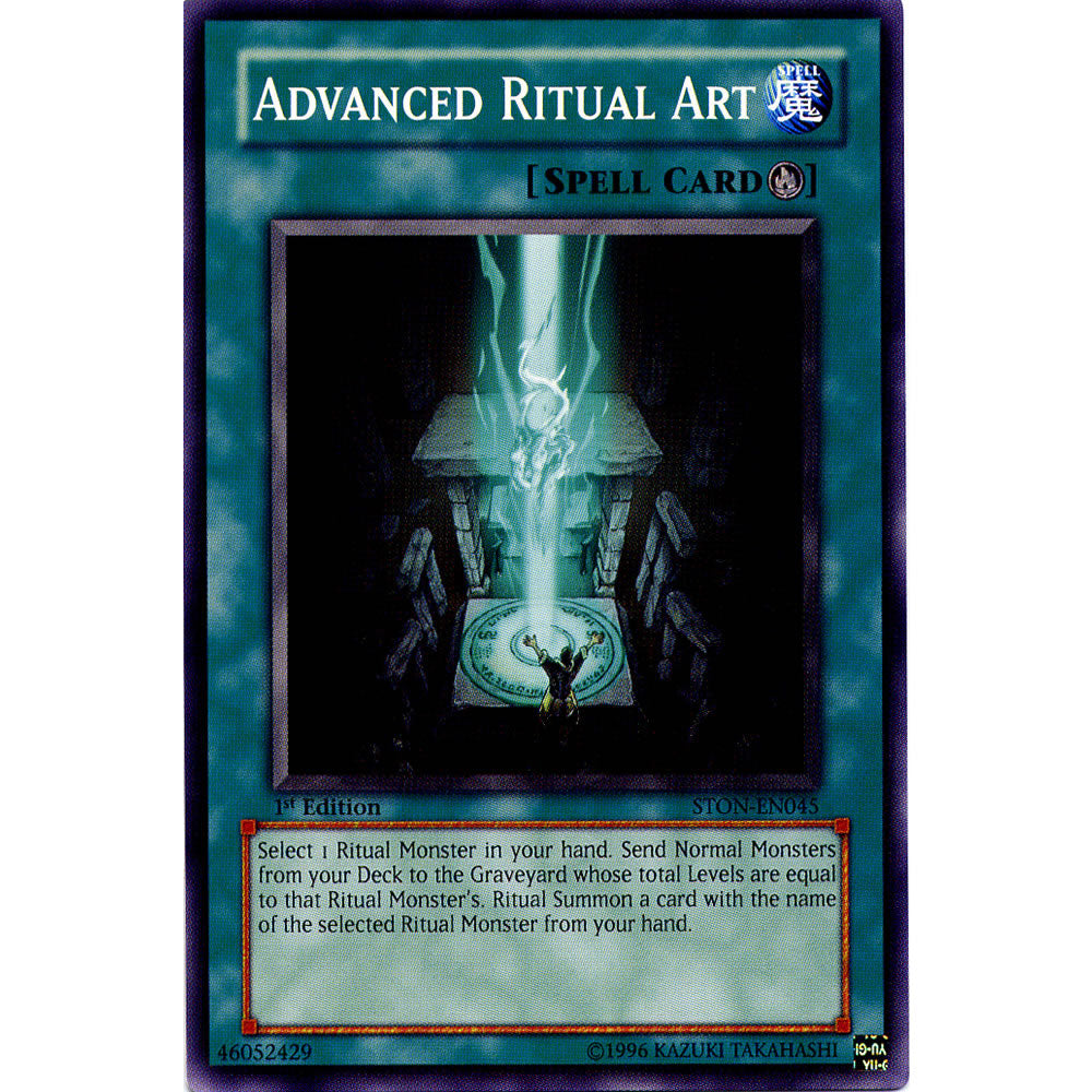 Advanced Ritual Art STON-EN045 Yu-Gi-Oh! Card from the Strike of Neos Set