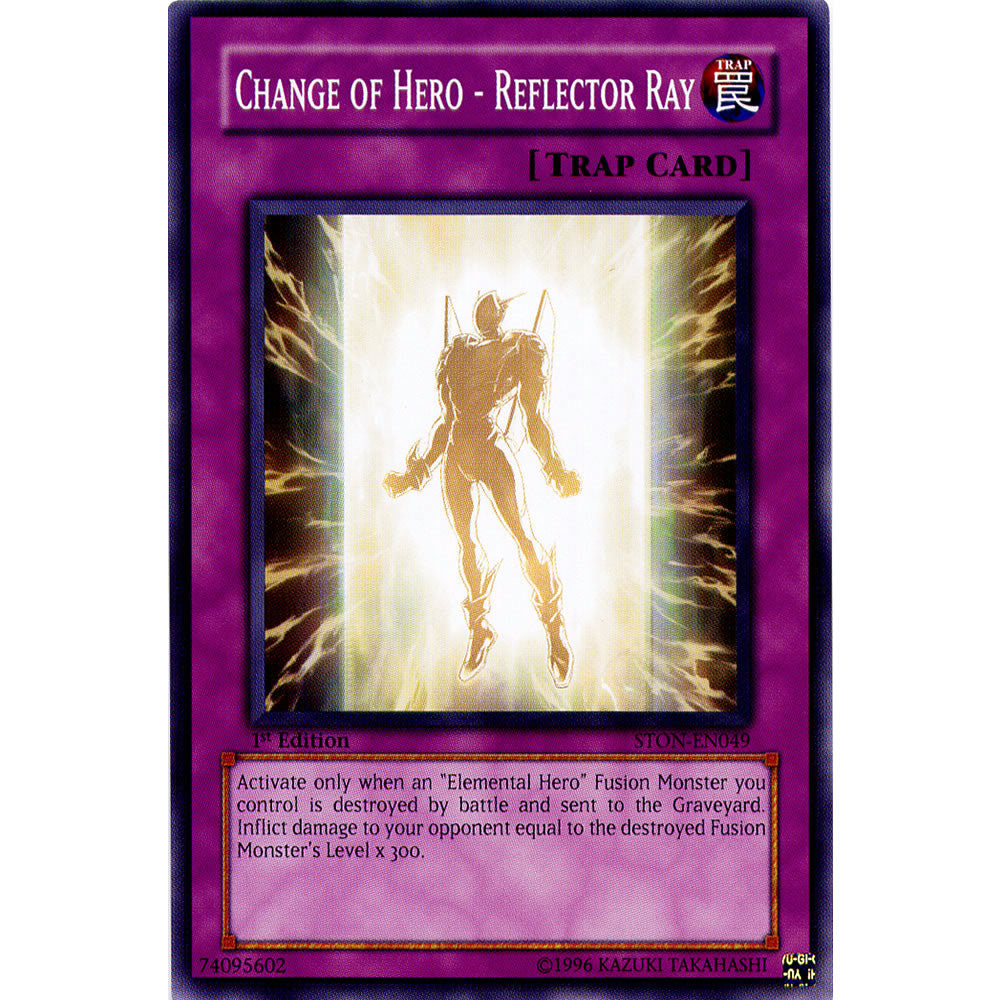 Change of Hero - Reflector Ray STON-EN049 Yu-Gi-Oh! Card from the Strike of Neos Set