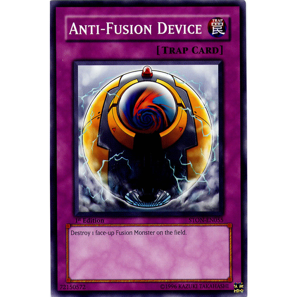Anti-Fusion Device STON-EN055 Yu-Gi-Oh! Card from the Strike of Neos Set