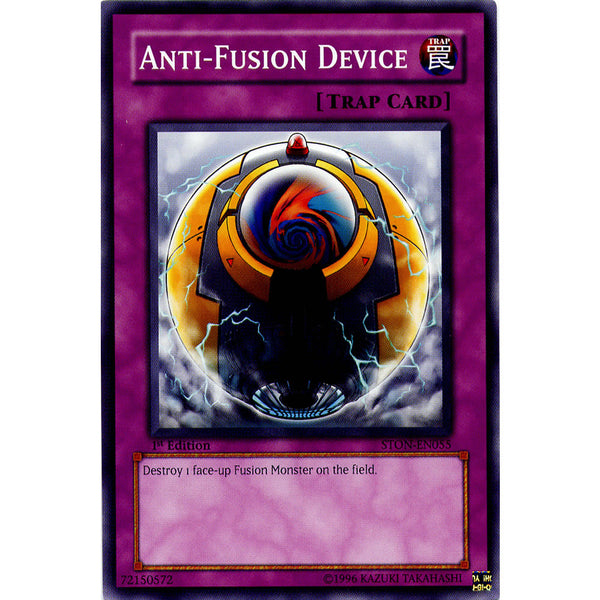 anti fusion cards yugioh Anti-Fusion Device STON-EN055 Yu-Gi-Oh! Card