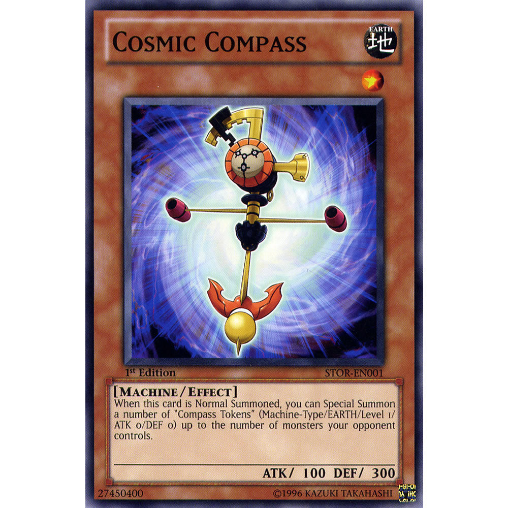 Cosmic Compass STOR-EN001 Yu-Gi-Oh! Card from the Storm of Ragnarok Set