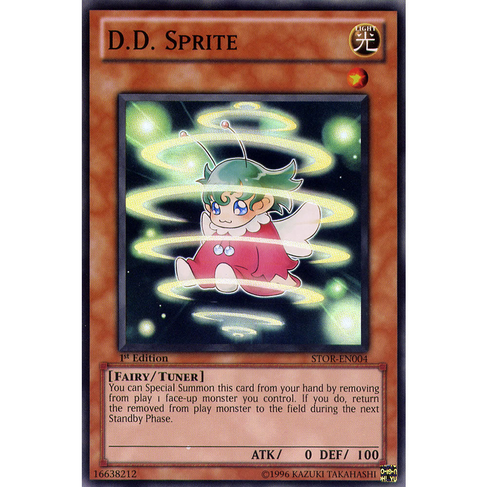 D. D. Sprite STOR-EN004 Yu-Gi-Oh! Card from the Storm of Ragnarok Set