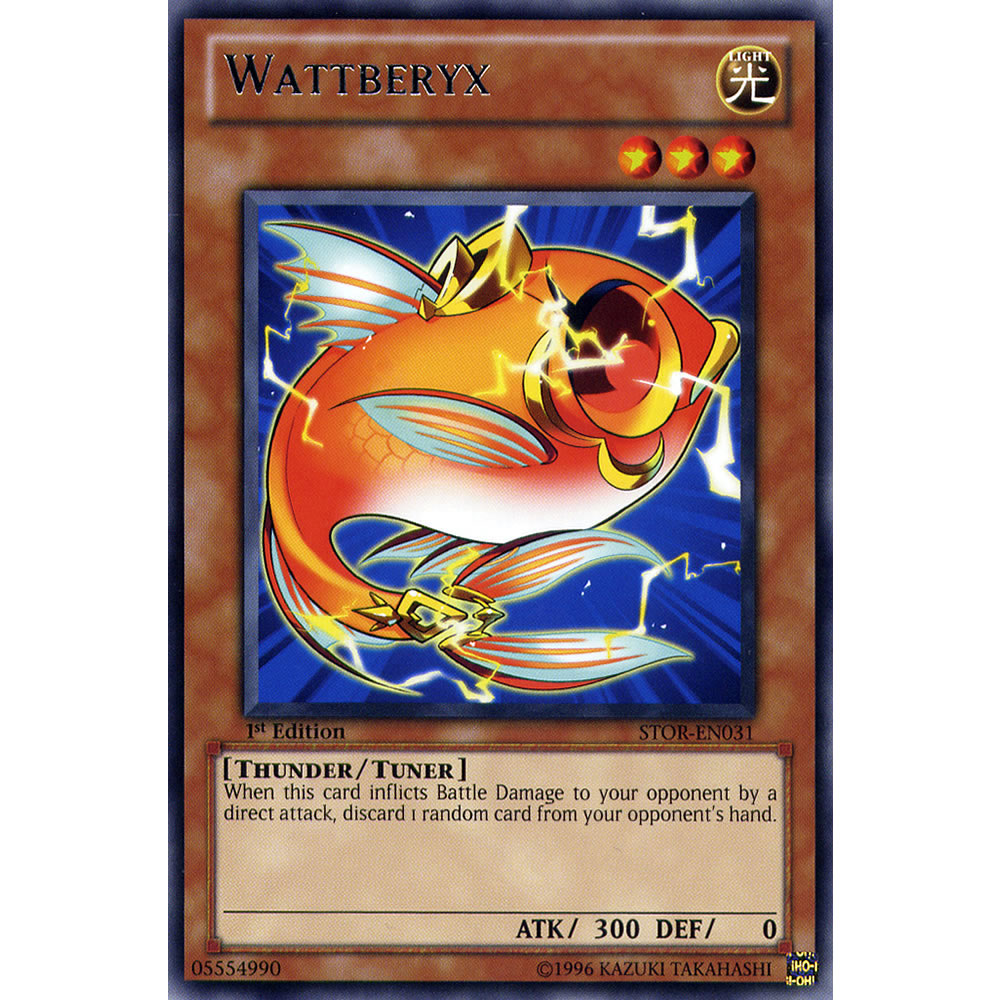 Wattberyx STOR-EN031 Yu-Gi-Oh! Card from the Storm of Ragnarok Set