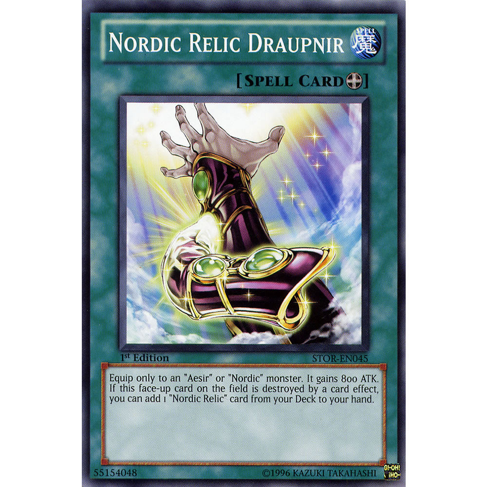 Nordic Relic Draupnir STOR-EN045 Yu-Gi-Oh! Card from the Storm of Ragnarok Set