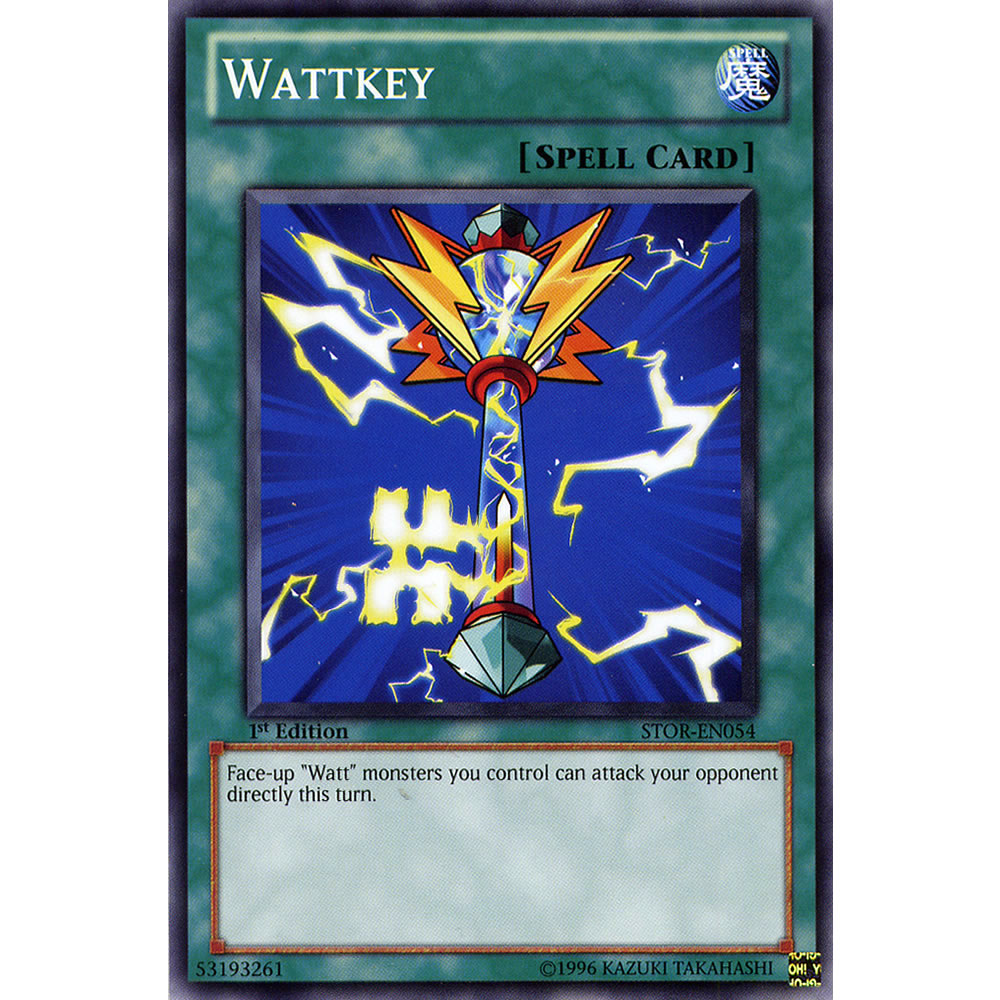Wattkey STOR-EN054 Yu-Gi-Oh! Card from the Storm of Ragnarok Set
