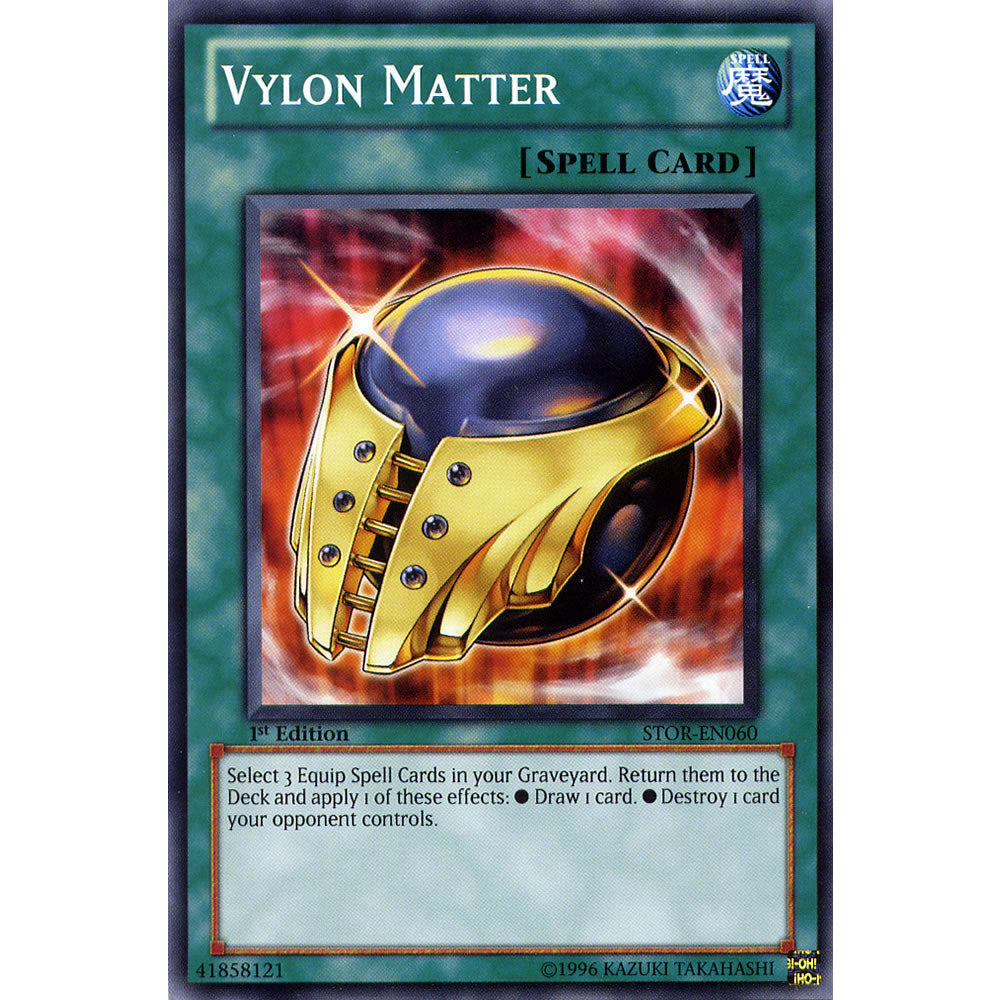 Vylon Matter STOR-EN060 Yu-Gi-Oh! Card from the Storm of Ragnarok Set
