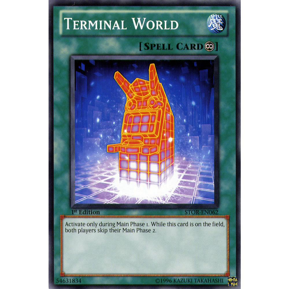 Terminal World STOR-EN062 Yu-Gi-Oh! Card from the Storm of Ragnarok Set