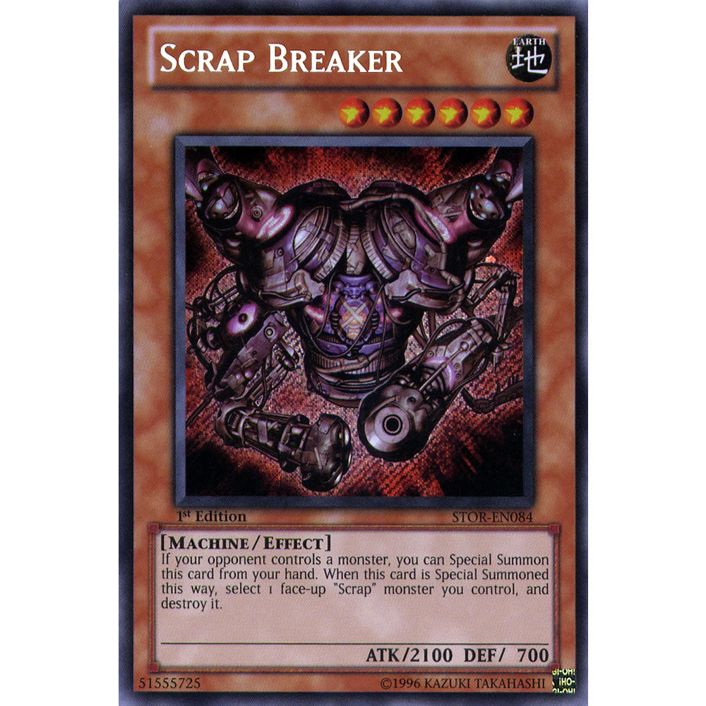 Scrap Breaker STOR-EN084 Yu-Gi-Oh! Card from the Storm of Ragnarok Set