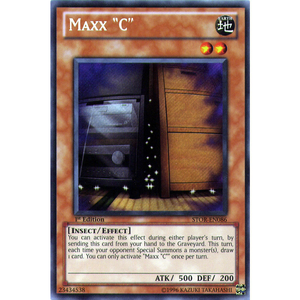 Maxx "C" STOR-EN086 Yu-Gi-Oh! Card from the Storm of Ragnarok Set