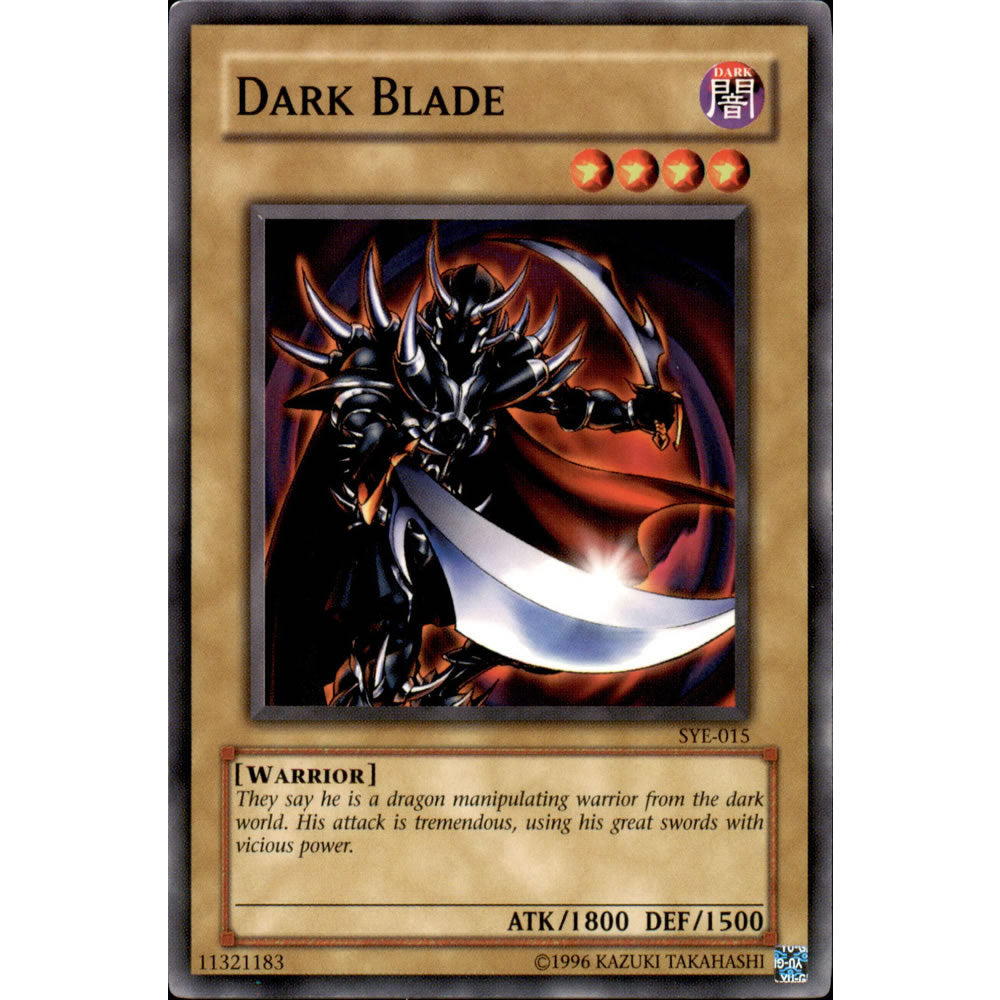 Dark Blade SYE-015 Yu-Gi-Oh! Card from the Yugi Evolution Set