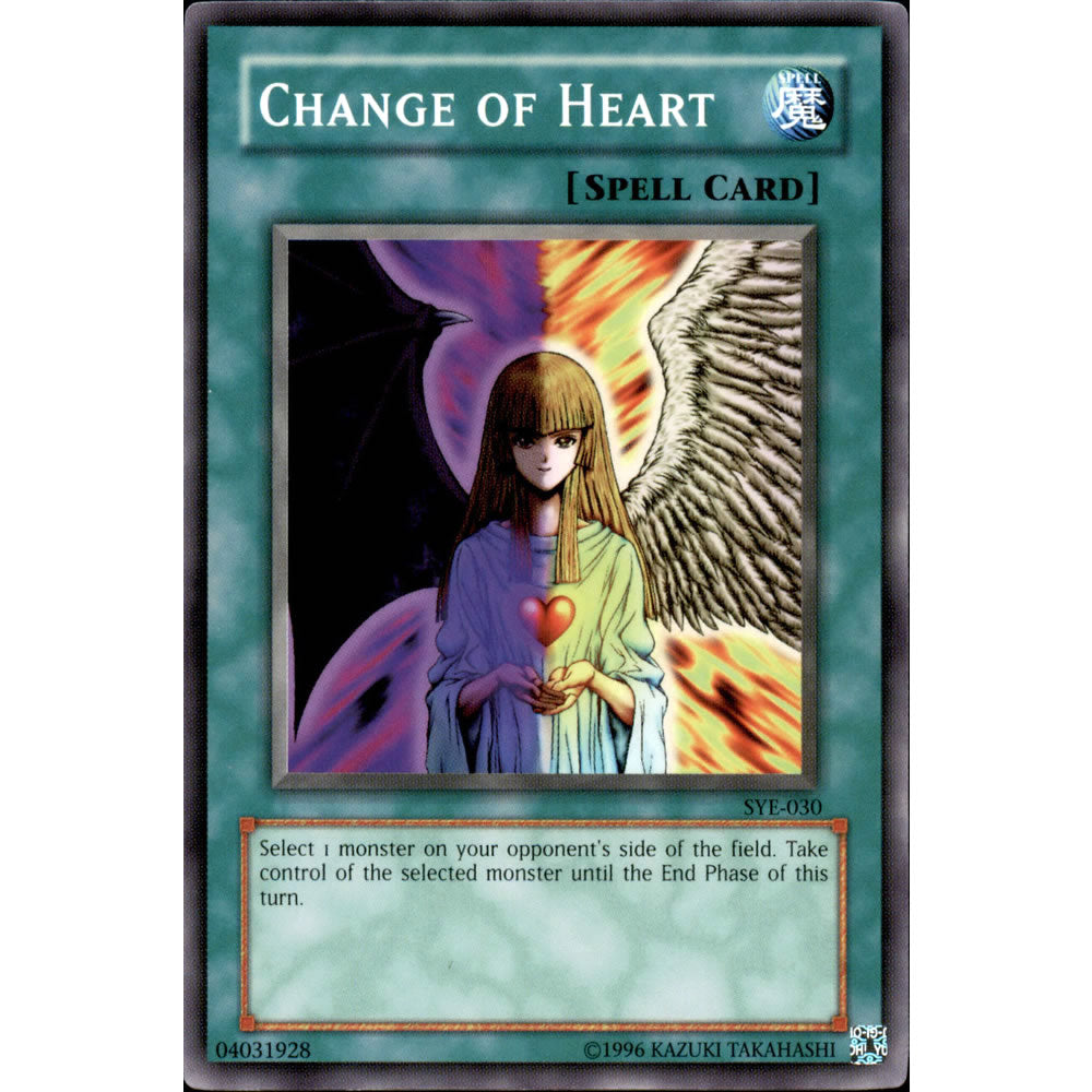 Change of Heart SYE-030 Yu-Gi-Oh! Card from the Yugi Evolution Set