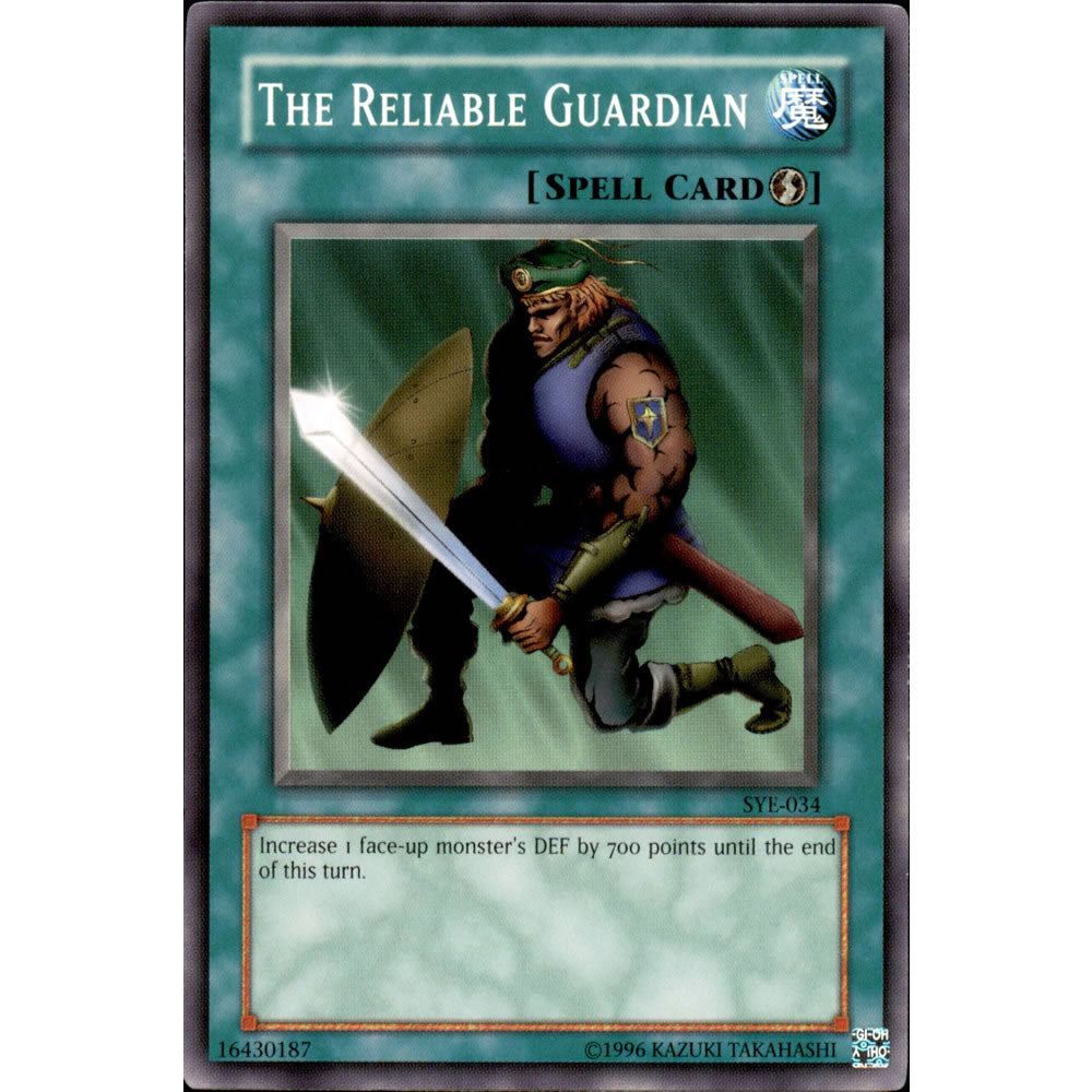 The Reliable Guardian SYE-034 Yu-Gi-Oh! Card from the Yugi Evolution Set