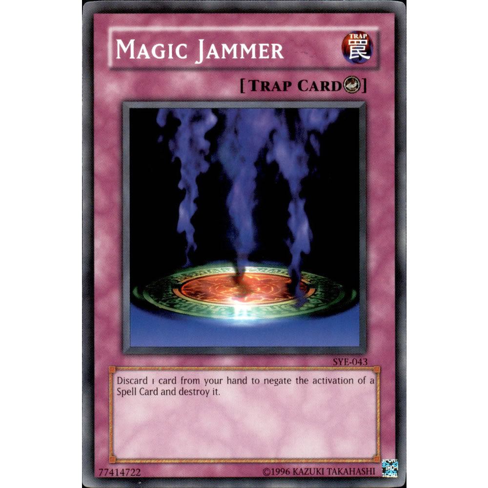 Magic Jammer SYE-043 Yu-Gi-Oh! Card from the Yugi Evolution Set