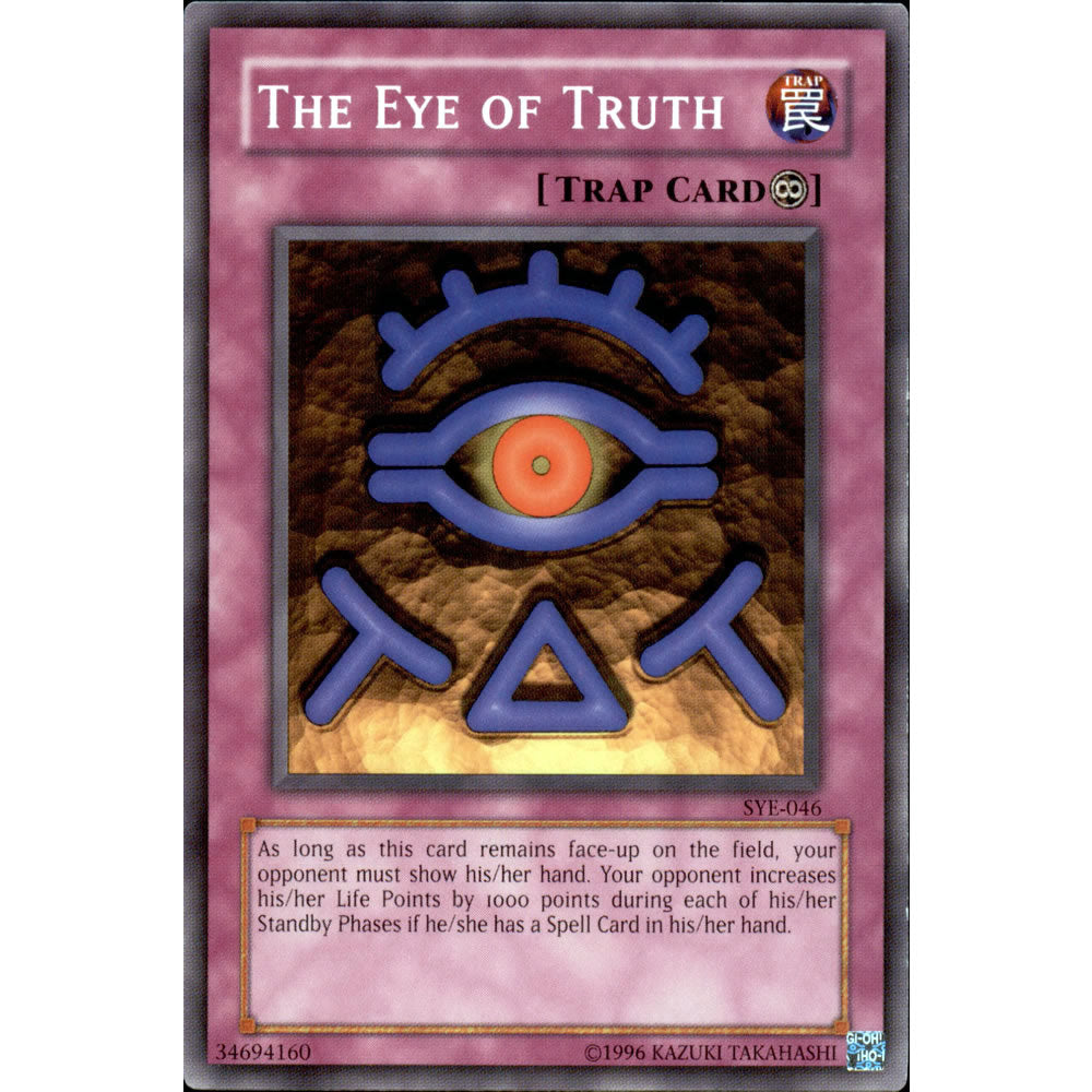 The Eye of Truth SYE-046 Yu-Gi-Oh! Card from the Yugi Evolution Set