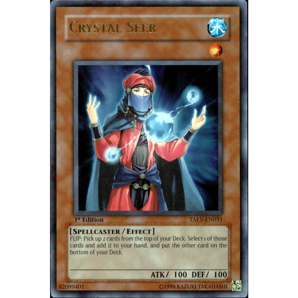 Crystal Seer TAEV-EN031 Yu-Gi-Oh! Card from the Tactical Evolution Set