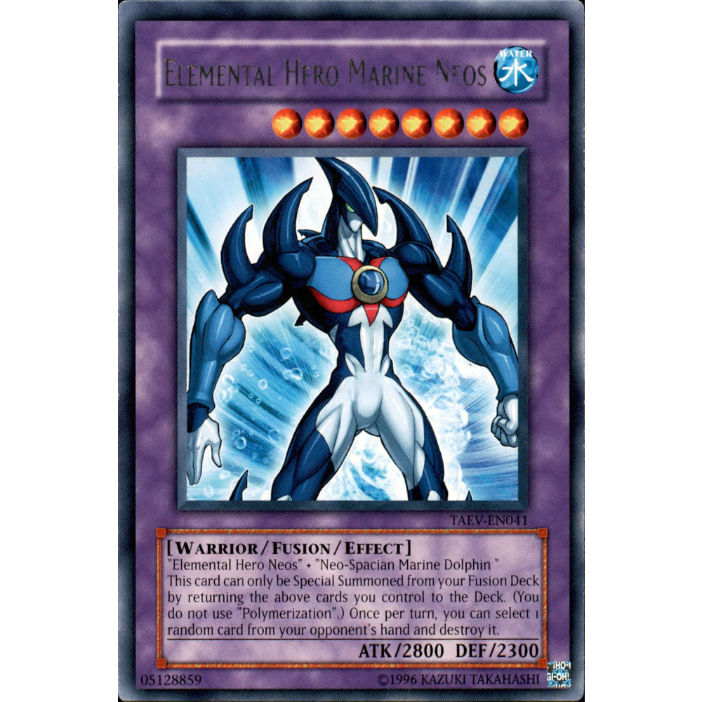 Elemental Hero Marine Neos TAEV-EN041 Yu-Gi-Oh! Card from the Tactical Evolution Set