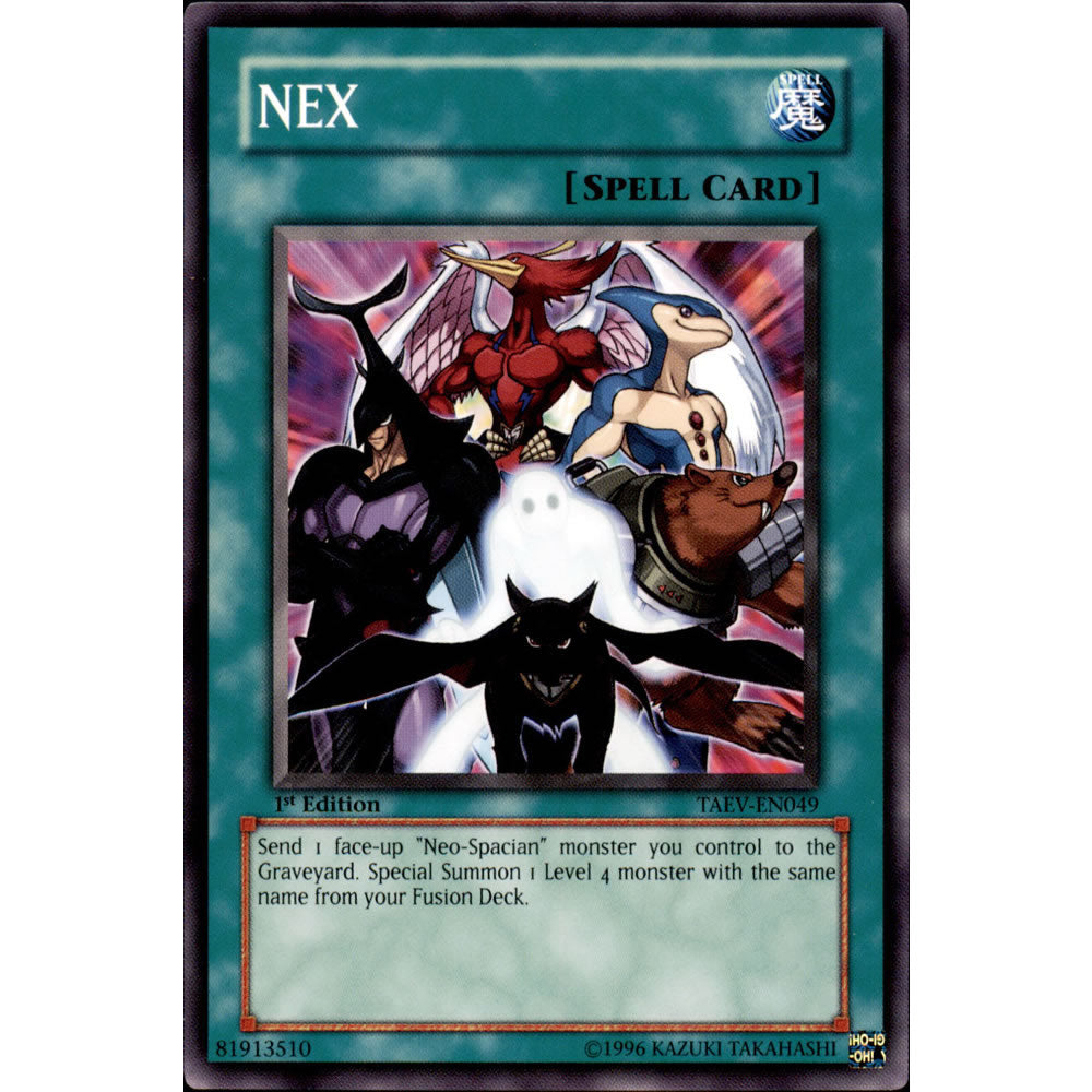 NEX TAEV-EN049 Yu-Gi-Oh! Card from the Tactical Evolution Set