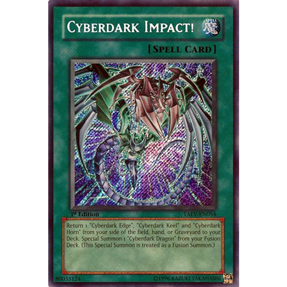 Cyberdark Impact! TAEV-EN054 Yu-Gi-Oh! Card from the Tactical Evolution Set