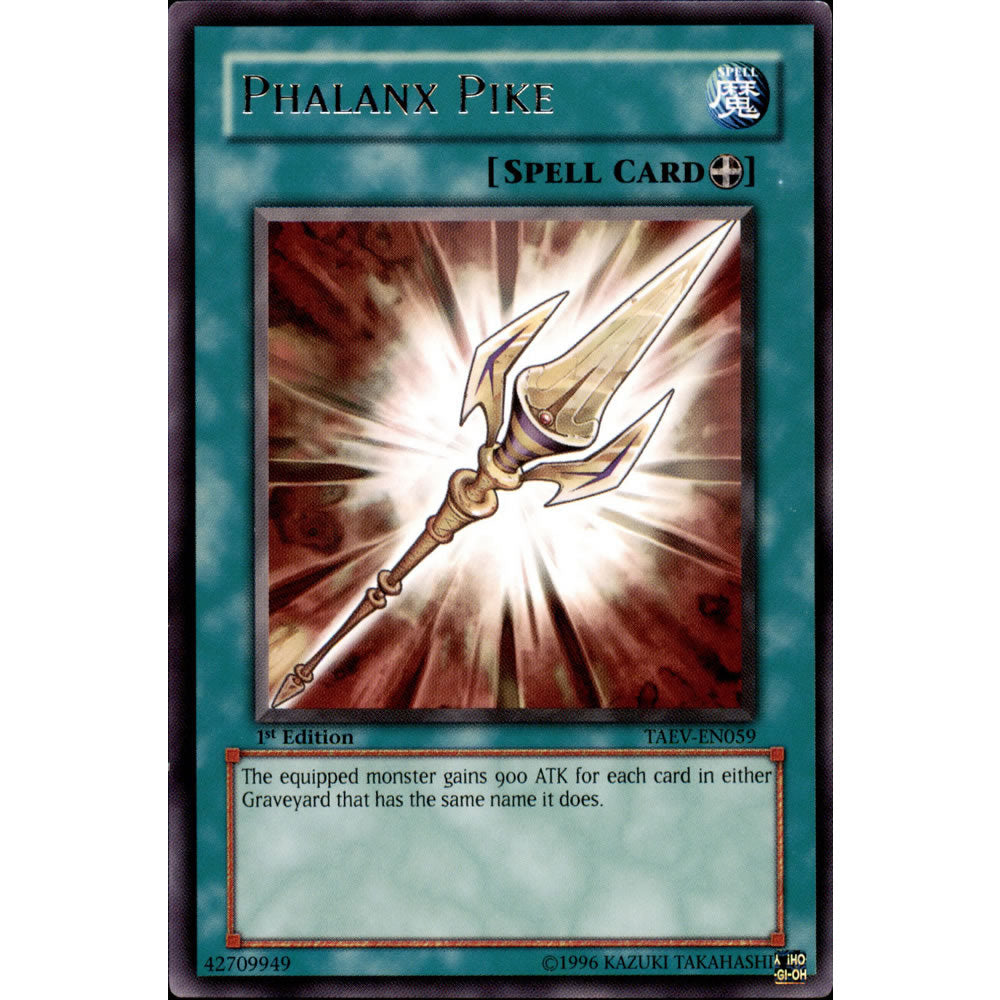 Phalanx Pike TAEV-EN059 Yu-Gi-Oh! Card from the Tactical Evolution Set